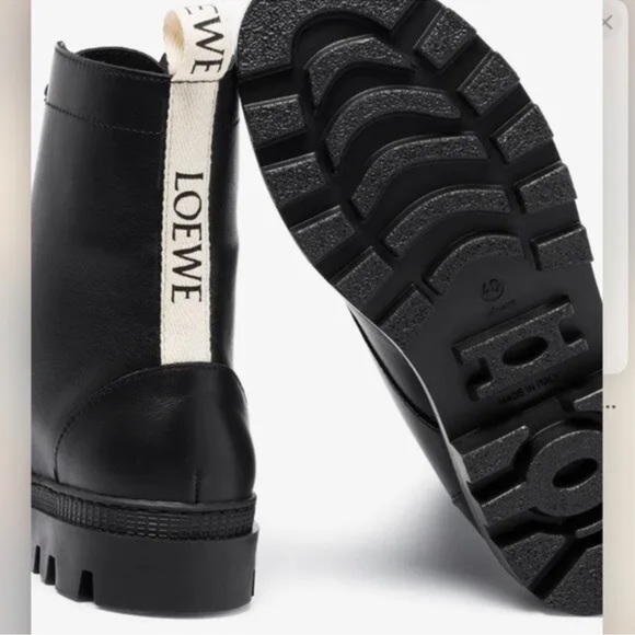 LOEWE Combat boots black 39 8 - 8.5 - Picture 7 of 12